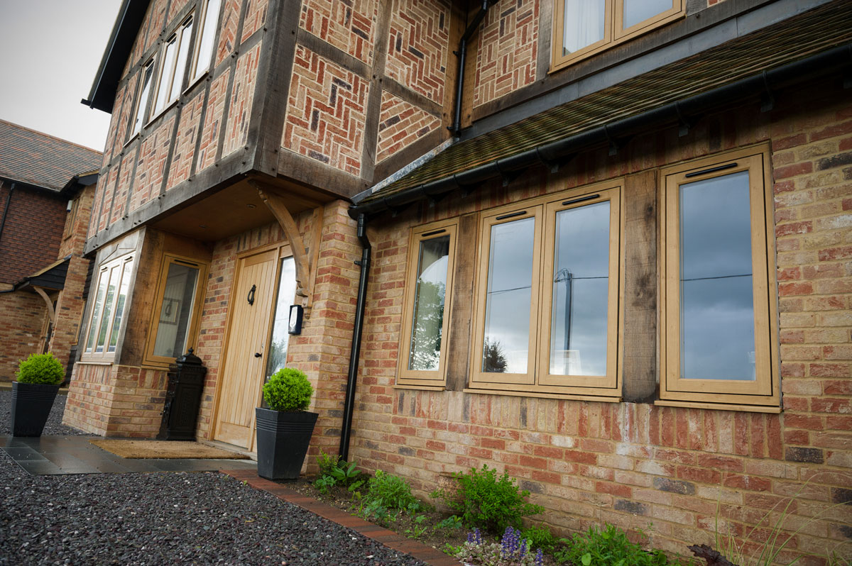 Double glazing windows for a home in Hailsham.