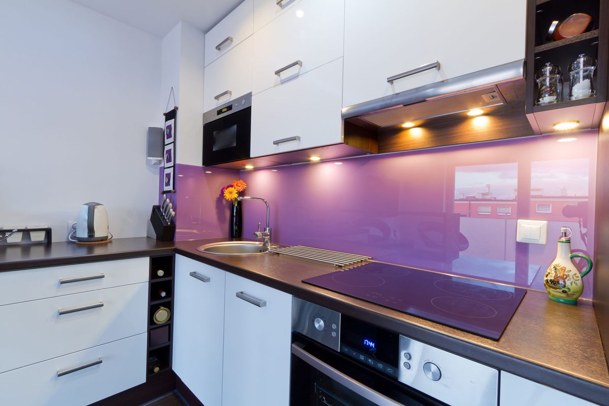 kitchen glass splashback prices
