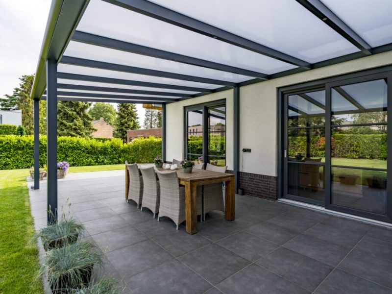 modern veranda design polegate