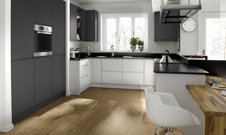Remo_Matt_Graphite_Porcelain Remo Porcelain Kitchen