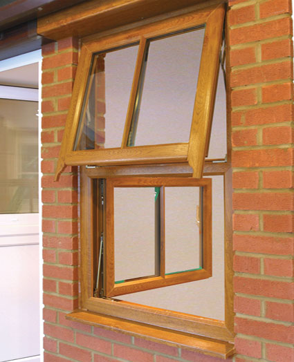 golden-oak-runthru-tilt-turn run thru sash horns