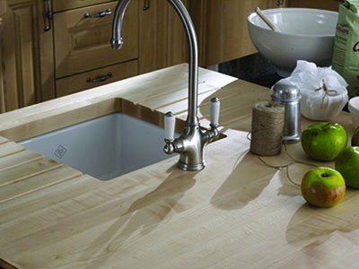 wood kitchen worktops